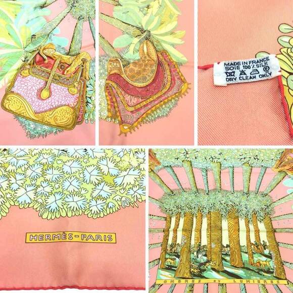 HERMES Orange Scarf - Picture 3 of 3